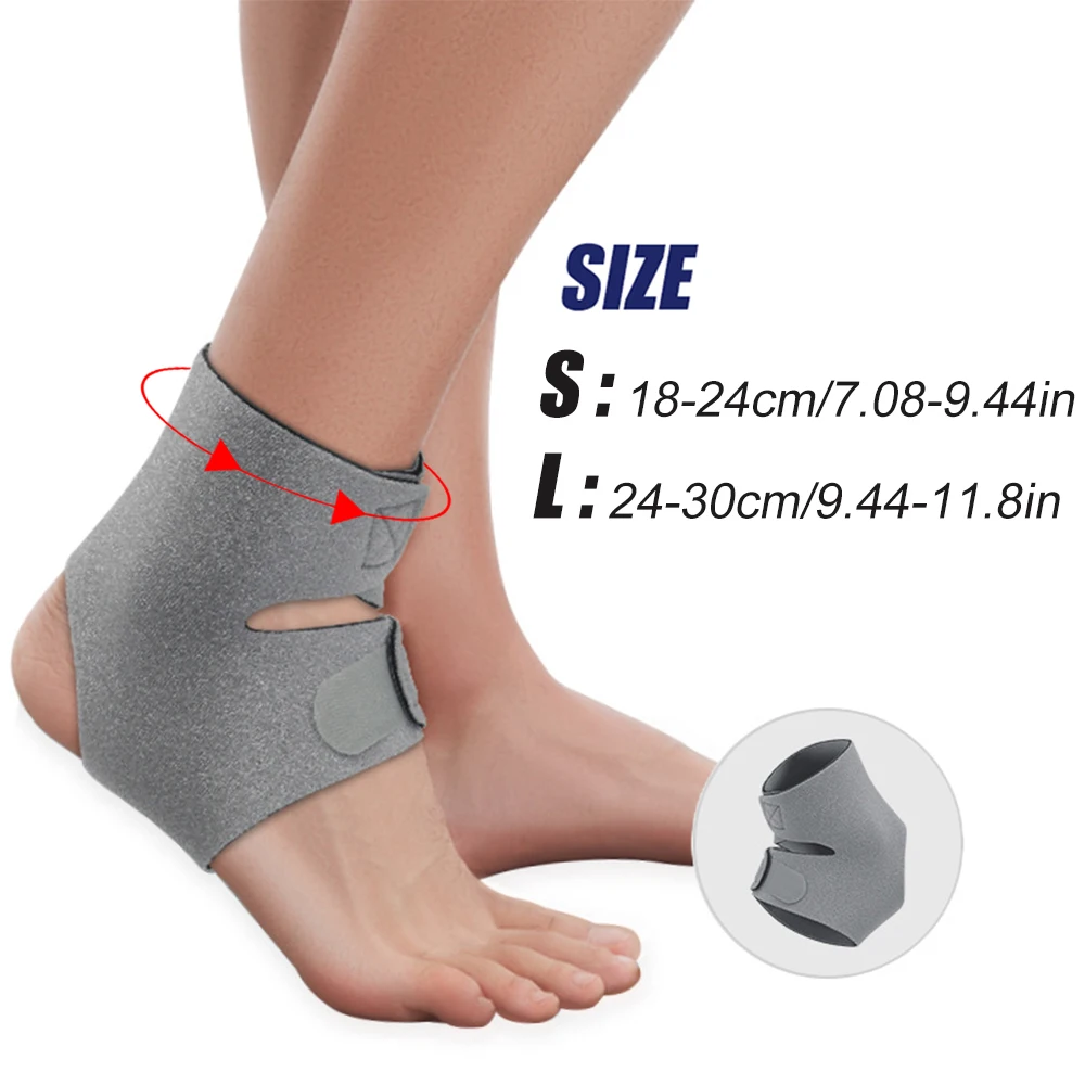 Sports Ankle Compression Sleeves Plantar Fasciitis Socks for Women & Men Ankle Brace Foot Wrap Achilles Tendonitis Support