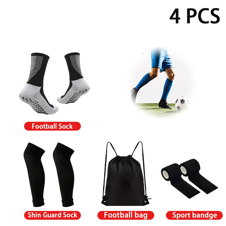 

Новинка 4, мужские и женские спортивные нескользящие футбольные носки, баскетбольные носки, удобные носки под давлением, сумка на шнурке, спортивная повязка