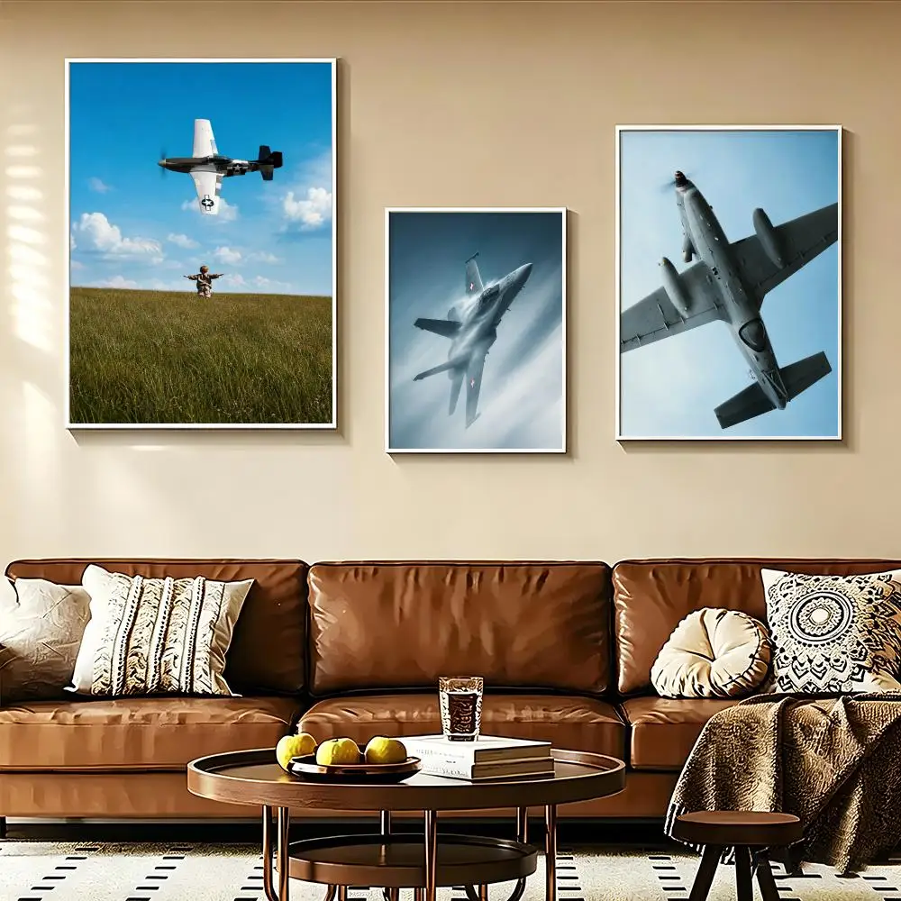Aviation SR71 Blackbird Jet Military Poster Modern Aesthetic Wall Art for Home Bar Cafe Bathroom Decor