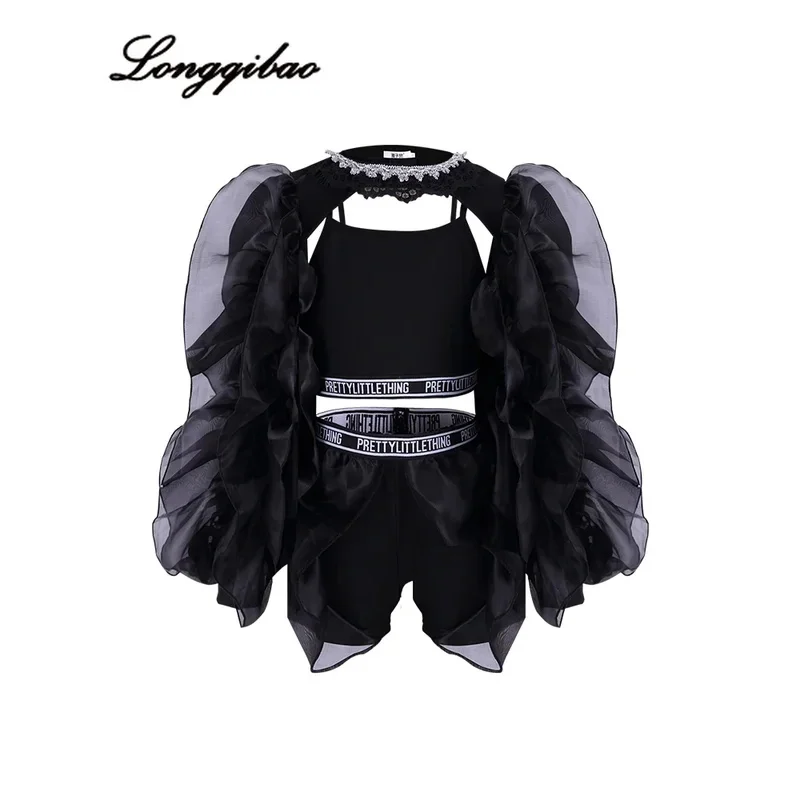

Baby Girl Model T Stage Catwalk Fashion Girls Fashion Clothing Fashion Car Model Set T Stage Performance Tide Jazz Costume
