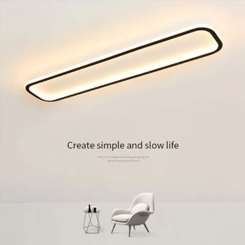 

Hot Selling Aisle Light Rectangular Simple Modern LED Ceiling Bedroom Living Room Corridor