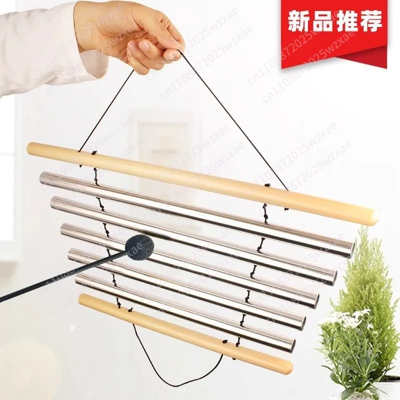 9 Tone Outdoor Wind Chimes 5/7 Tone Meditation Bells Sound Healing Therapy Professional Percussion Instruments Handheld Chimes