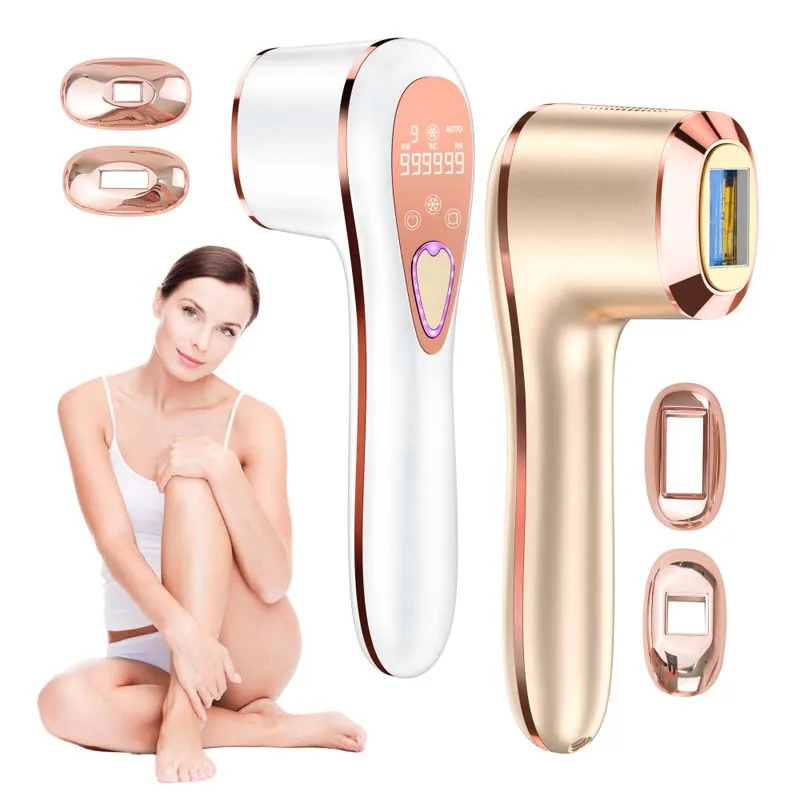 

New Design Sapphire Ice Cooling Home Use Handle Mini Portable Epilator Machine Painless Ice Cooling Laser Hair Removal Device