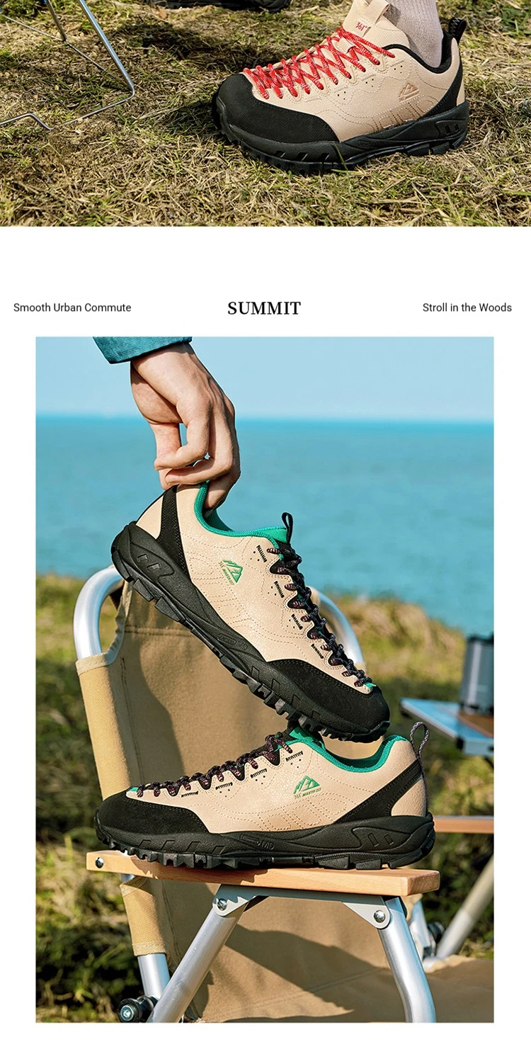 361 Degrees Silva Outdoor-Wanderschuhe für Herren, Weich, Leicht, Atmungsaktiv, Verschleißfest, Gummi, Rutschfest, Herren-Sneakers 672633306 – Detail 14
