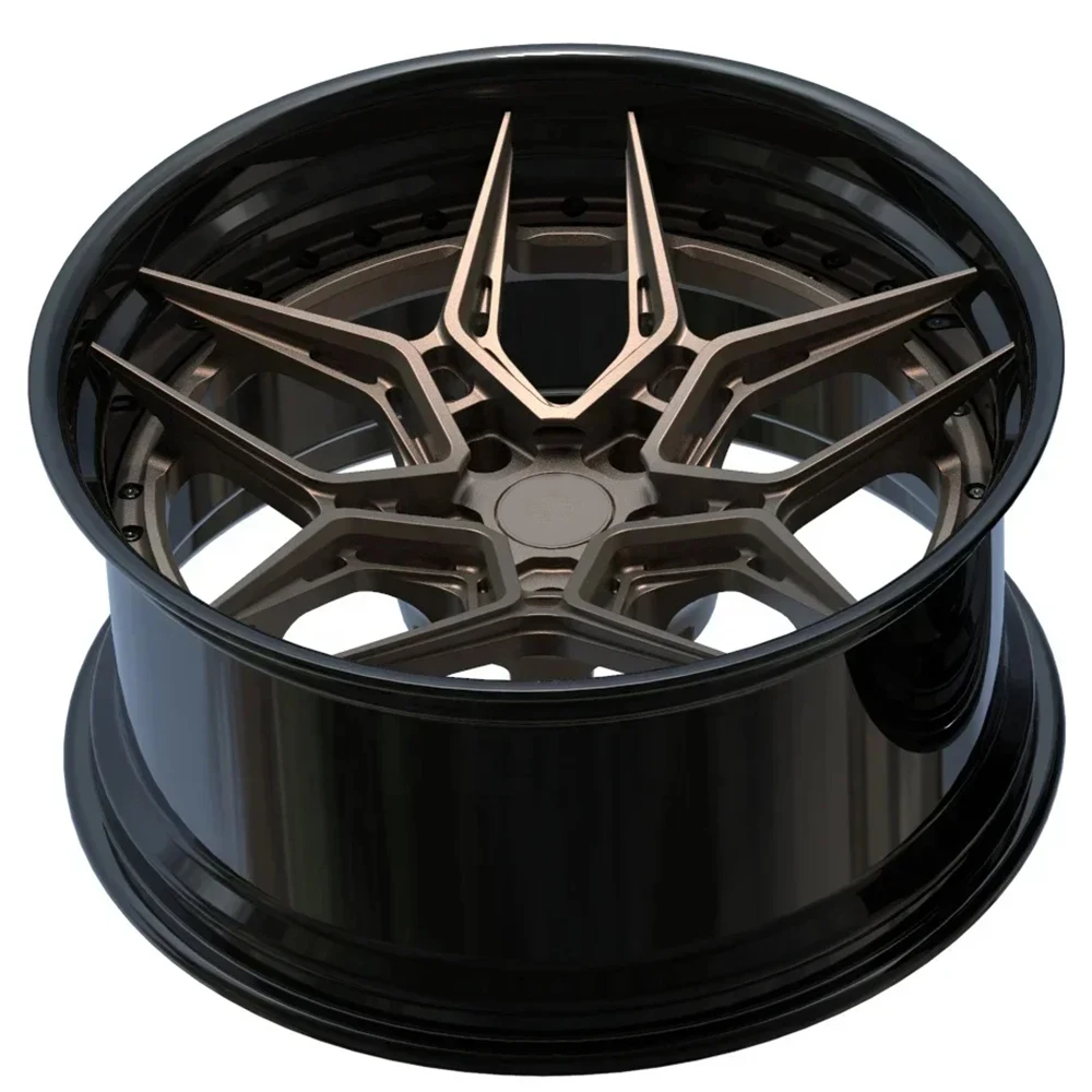 custom forged wheels 16 to 22 inches 8-12J 6061-T6 aluminum alloy wheel Suitable for passenger car wheels