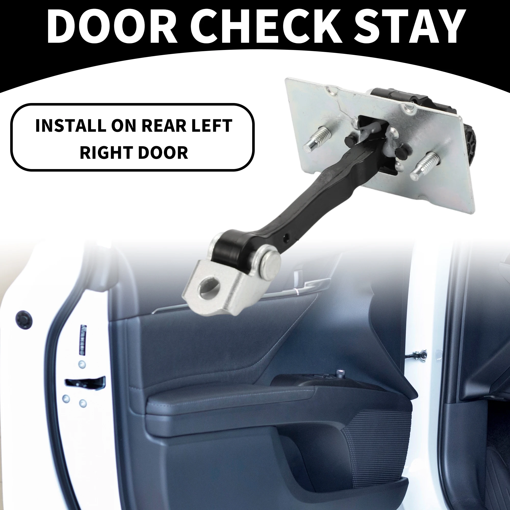 UXCELL Door Check Strap Stopper Limiter No.9677467280 for PEUGEOT 308 II 2013-2021 for PEUGEOT 308 SW II 2014-2021