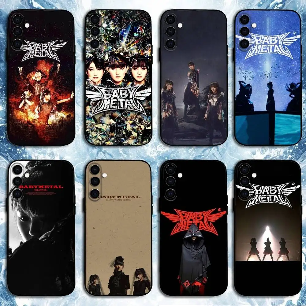 

B-Babymetal Rock Band Phone Case For Samsung Galaxy A73,A72,A71,A70,A53,A52,A51,Others Soft Black Shell