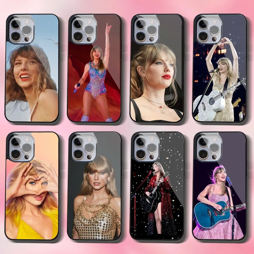 

Pop T-Taylor SingerS-Swiftys PhoneCase For IPhone 16 15 14 13 Pro Max 11 12 Mini Alex Mirror For Magsafe Wireless Charging Cover