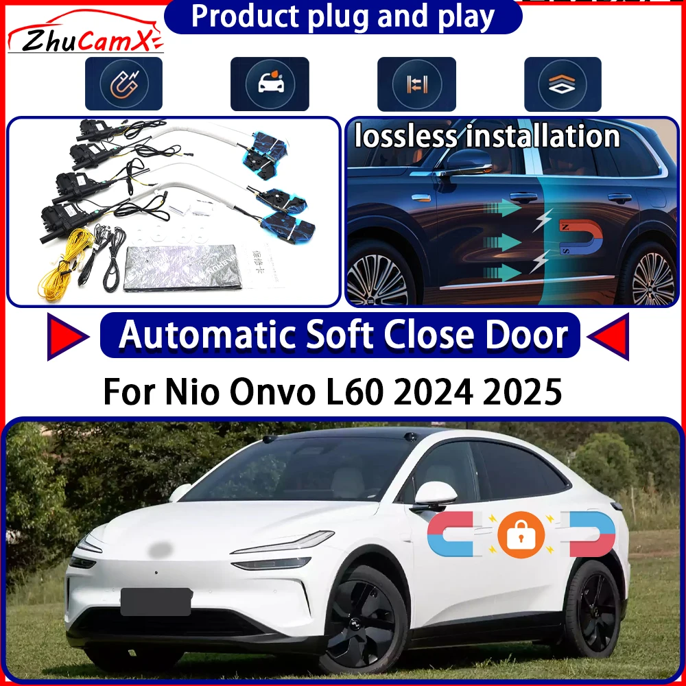 

OEM Electric Door Lock Actuator for Nio Onvo L60 2024 2025 Soft Close Door Kit Power Latch System Auto Pull Door Easy Close