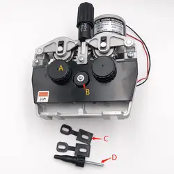 Akcesoria do ZK-76ZY02 76ZY02 podwójny mechanizm napędowy uchwyt montażowy podajnik drutu rama silnika spawanie Mig maszyna