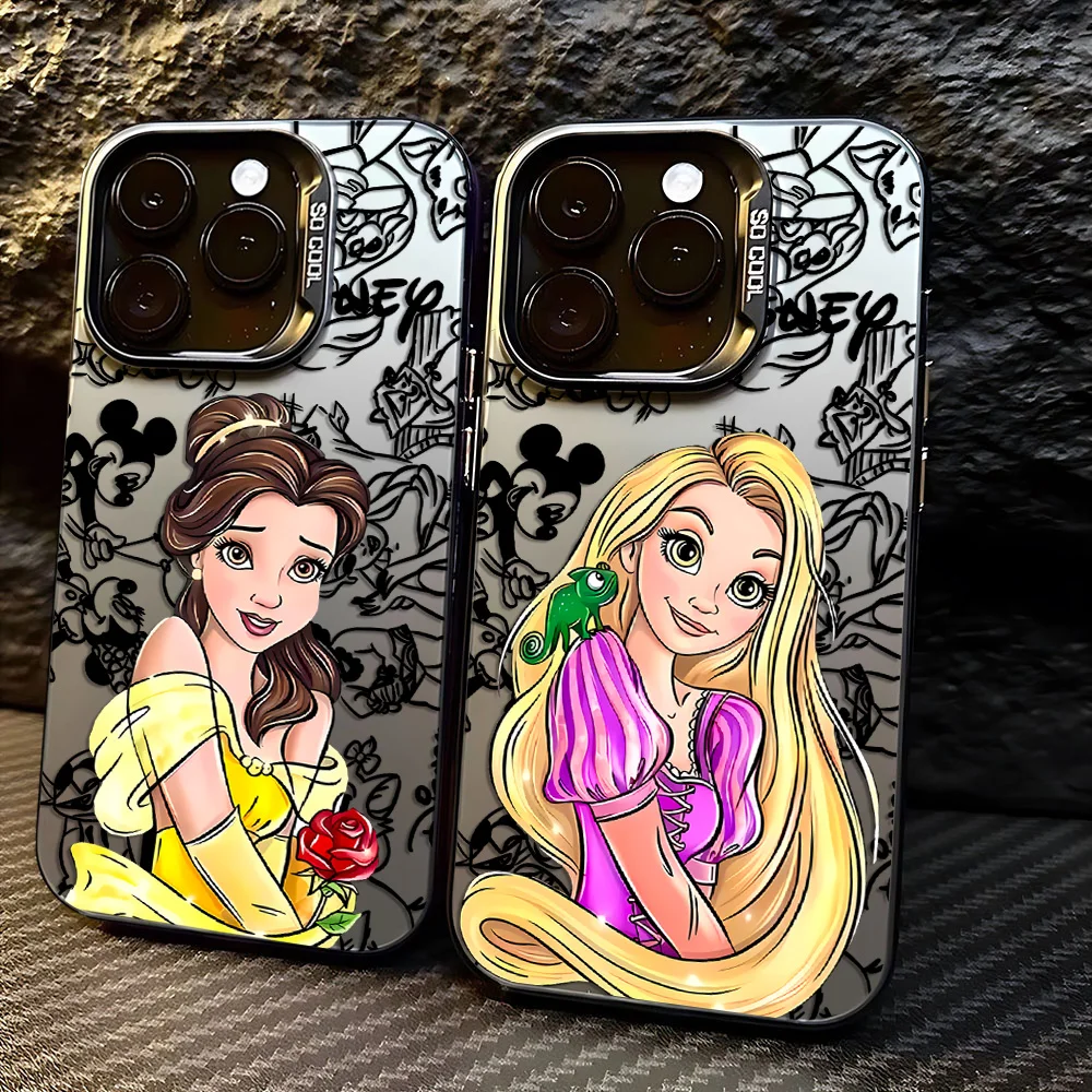 Hermosa funda de teléfono con diseño de princesa para Oppo Realme 15 14 13 12 11 10 9i 8 8i C75 C65 C63 C55 C53 C35 C33 C20 C21Y C15 C21 Pro Plus 5G
