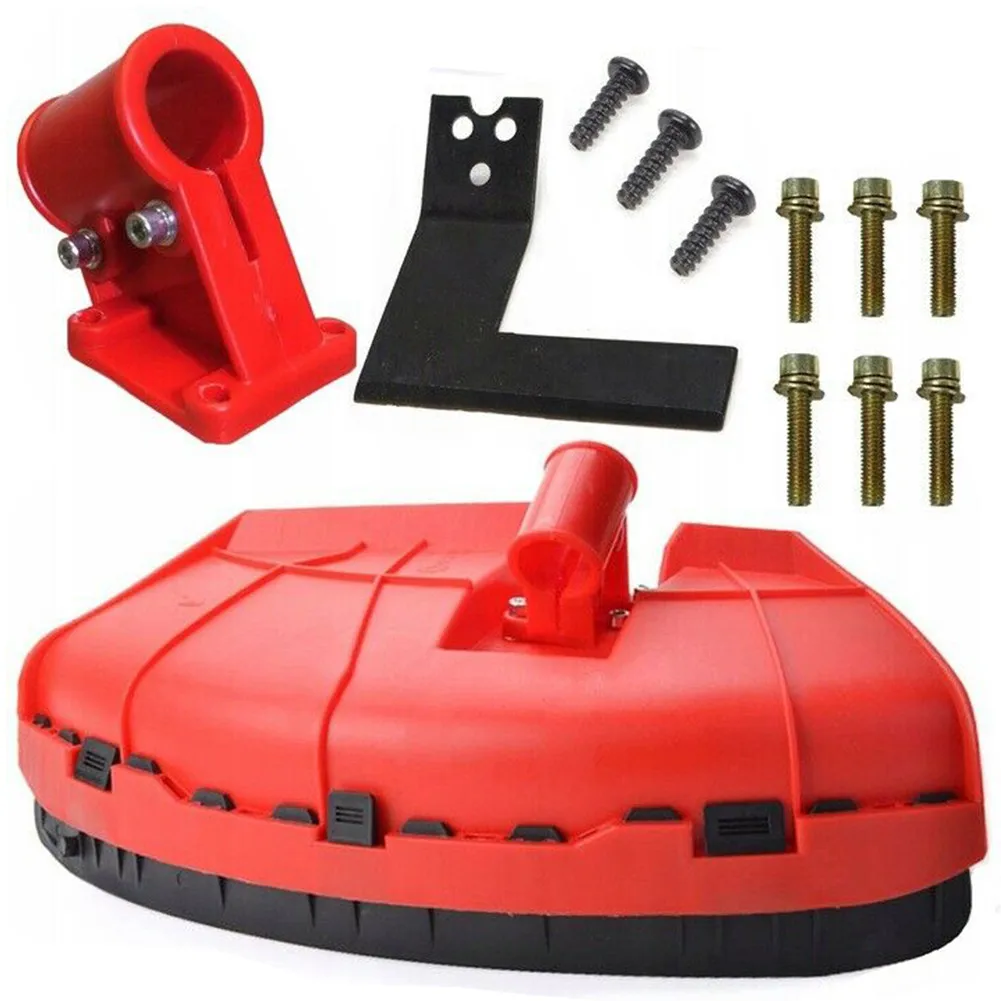 Imagem -04 - Universal Garden Trimmer Guard Shield 4in Brushcutter Guard Braçadeira Placa Tampa de Proteção do Cortador de Escova Peças de Cortador de Grama