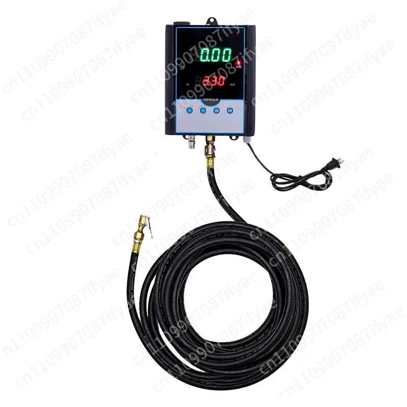 Automatic tire inflator preset pressure automatic charging and deflating car tire inflator