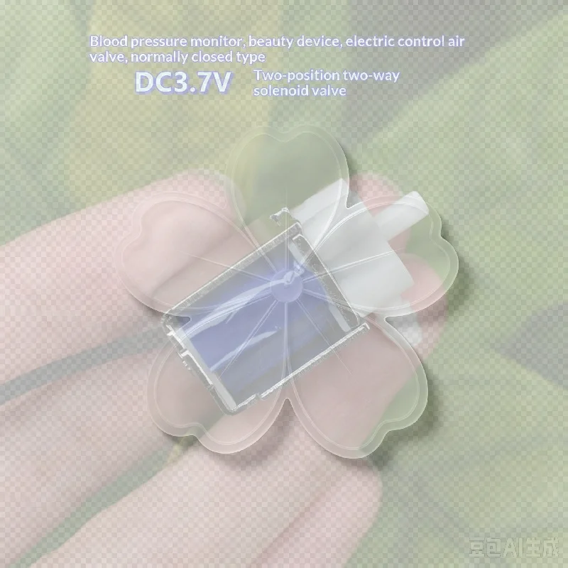 High Sensitivity Mini Solenoid Valve 2 Way DC 3.7V 5V 6V Micro Air Control Valve 1/5Pcs for Automotive Small Parts