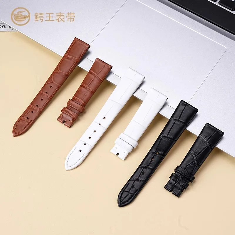 ل Pa-tek Phi-lippe PP وظيفة معقدة ساعة سلسلة 7140 حقيقية التمساح المرأة جلد التمساح حزام ساعة اليد 17x14mm