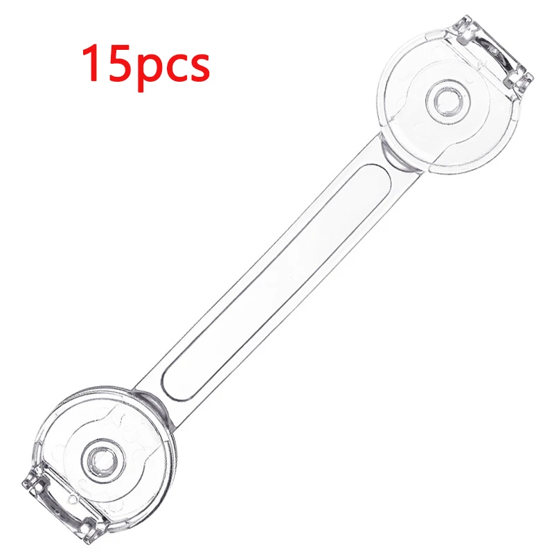 

15pcs safety lock cabinet baby lock fridge drawer child secur door closure babi safeti kid protector furniture children security