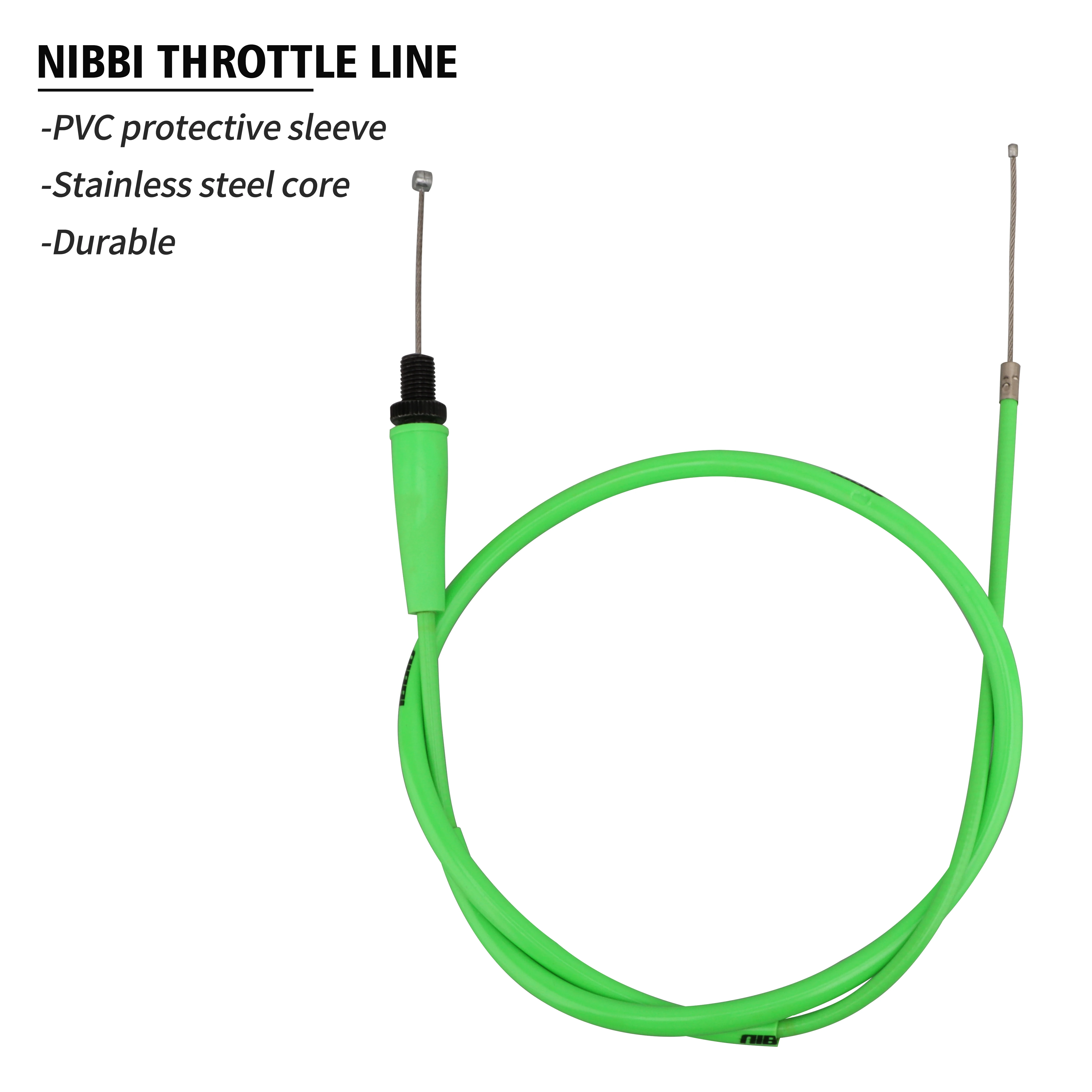 Nibbi Motorrad Gaszug 1064mm Gaspedal Vergaser Choke Kabel für Pitbike Yamaha Kawasaki Honda Motocross – Detail 7