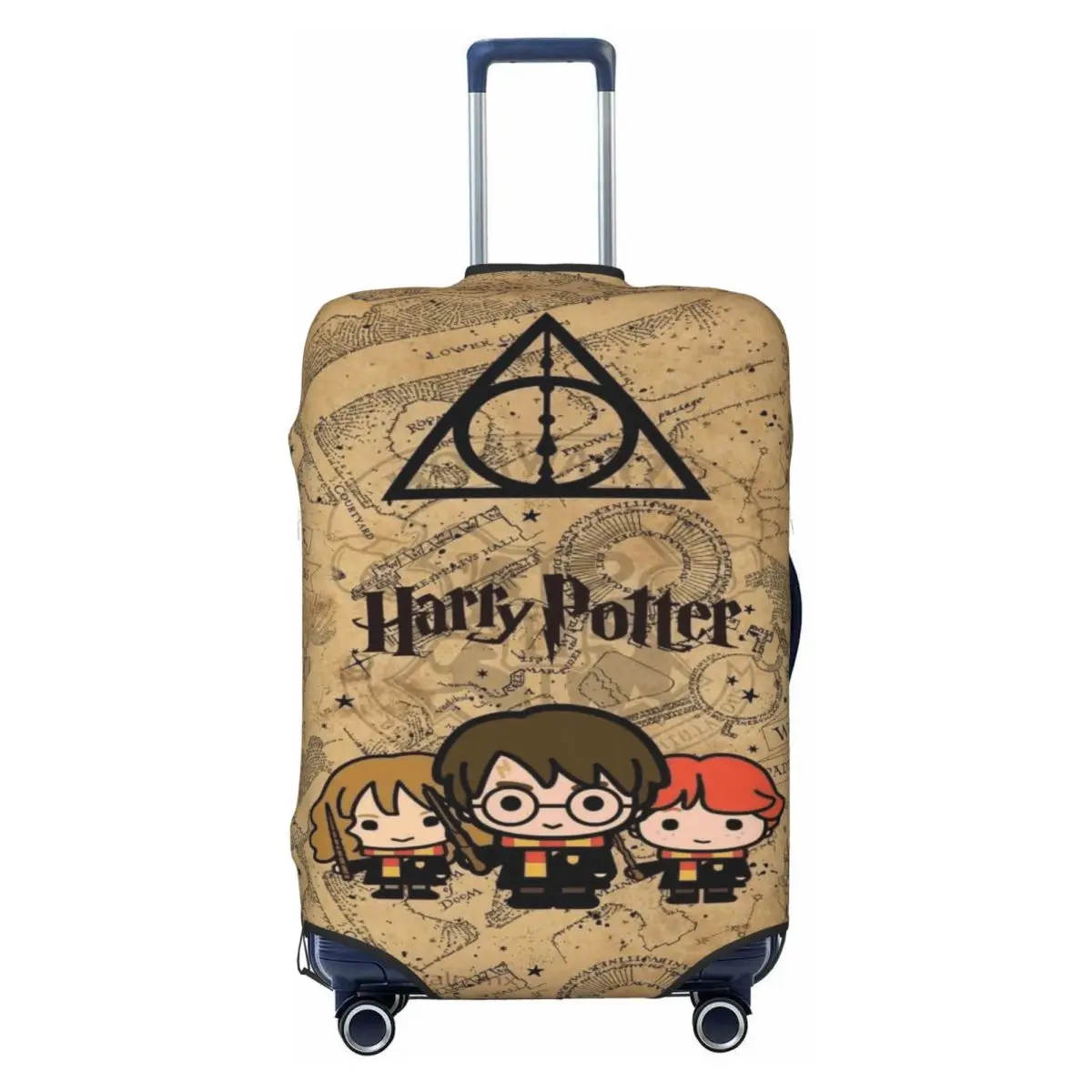 

Custom H-Harrys Movie Suitcase Cover Washable Travel Luggage Covers for 18-32 inch