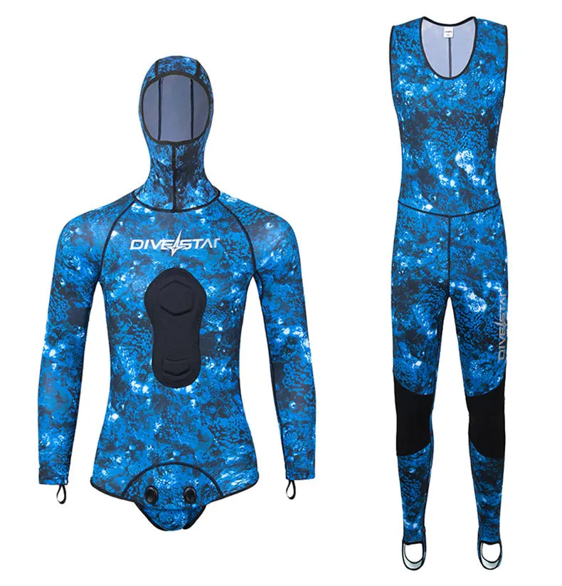 0.5mm Lycra Wetsuitsurf Scuba Diving Suit Equipment Underwater Fishing Spearfishing Kitesurf Swimwear Wet Suit Equipment