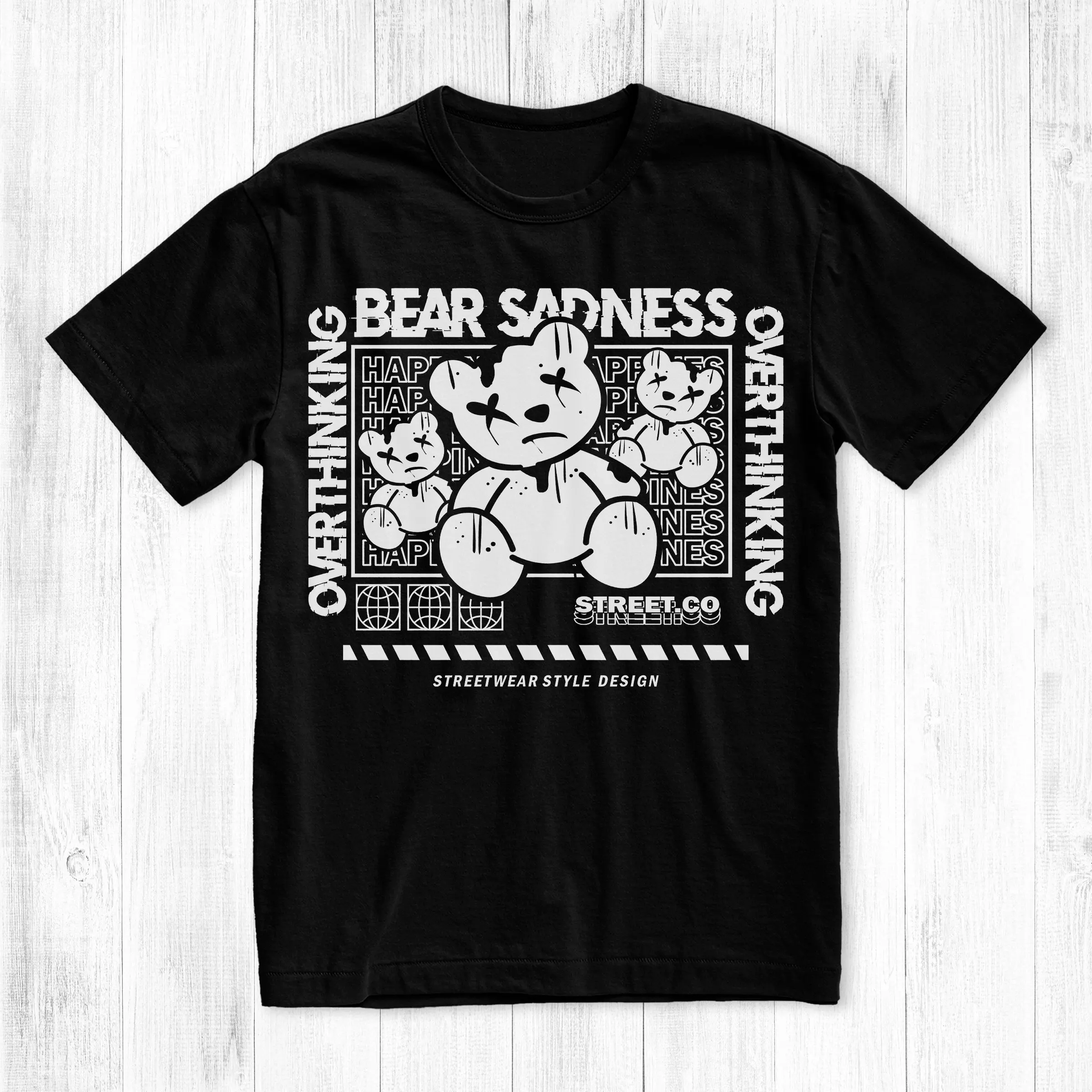 Sad Teddy Bear T Shirt