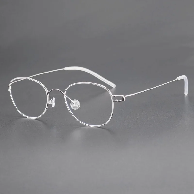 إطار نظارات ليند JORN إطار قصر النظر القديم يمكن تجهيز المعابد ذات الإطار الرقيق بدرجات المصنع بالجملة.