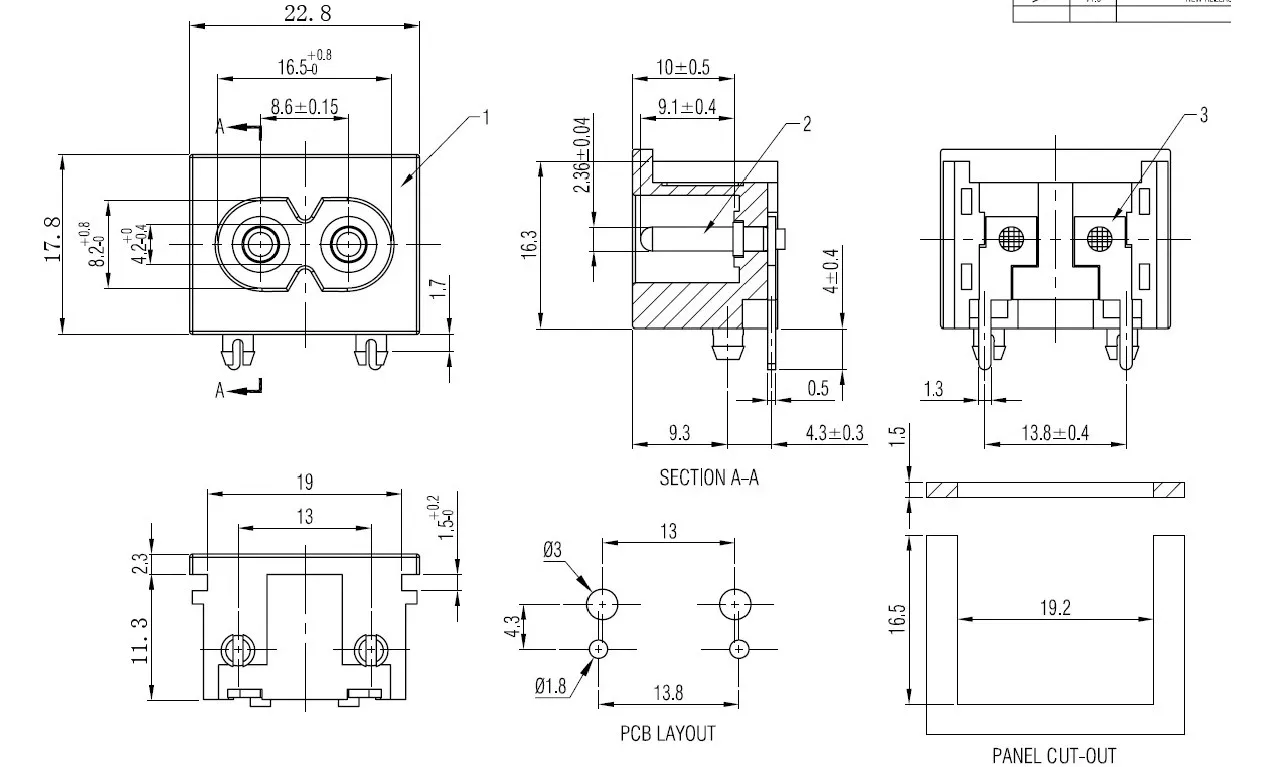 1~5Pcs/Lot Ac Power…