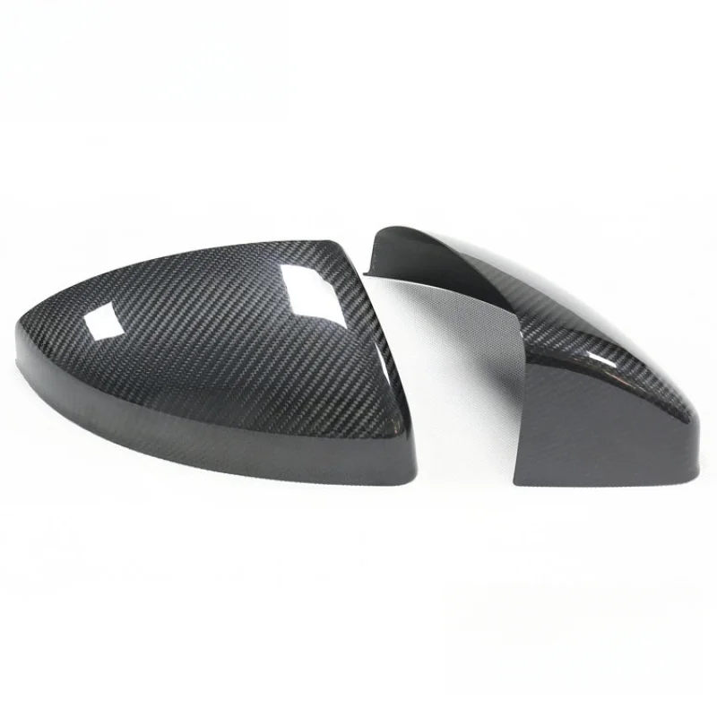 Suitable Cross-Border Exclusive for AUDI New TT TTS R8 Dry Carbon Fiber Rearview Mirror Sticker Reversing Cover