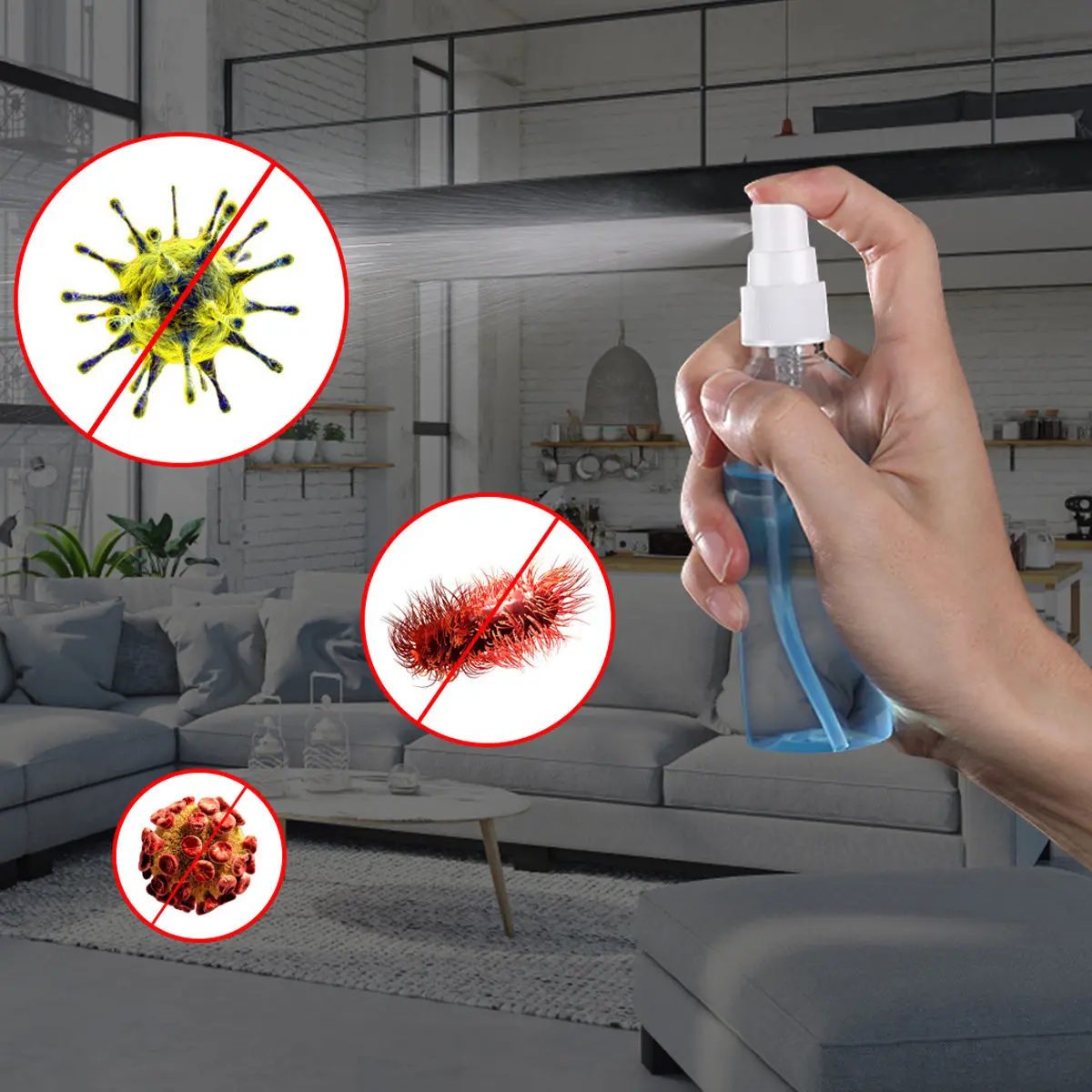 

4 шт. пластиковые пустые многоразовые распылители-флаконы для путешествий, портативные, для макияжа, ухода за кожей, для жидкостей, случайный цвет