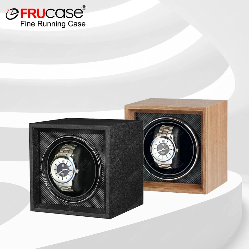 FRUCASE MINI Watch Winder for automatic watches watch box automatic winder Mini style can be placed in a safe Box or drawer