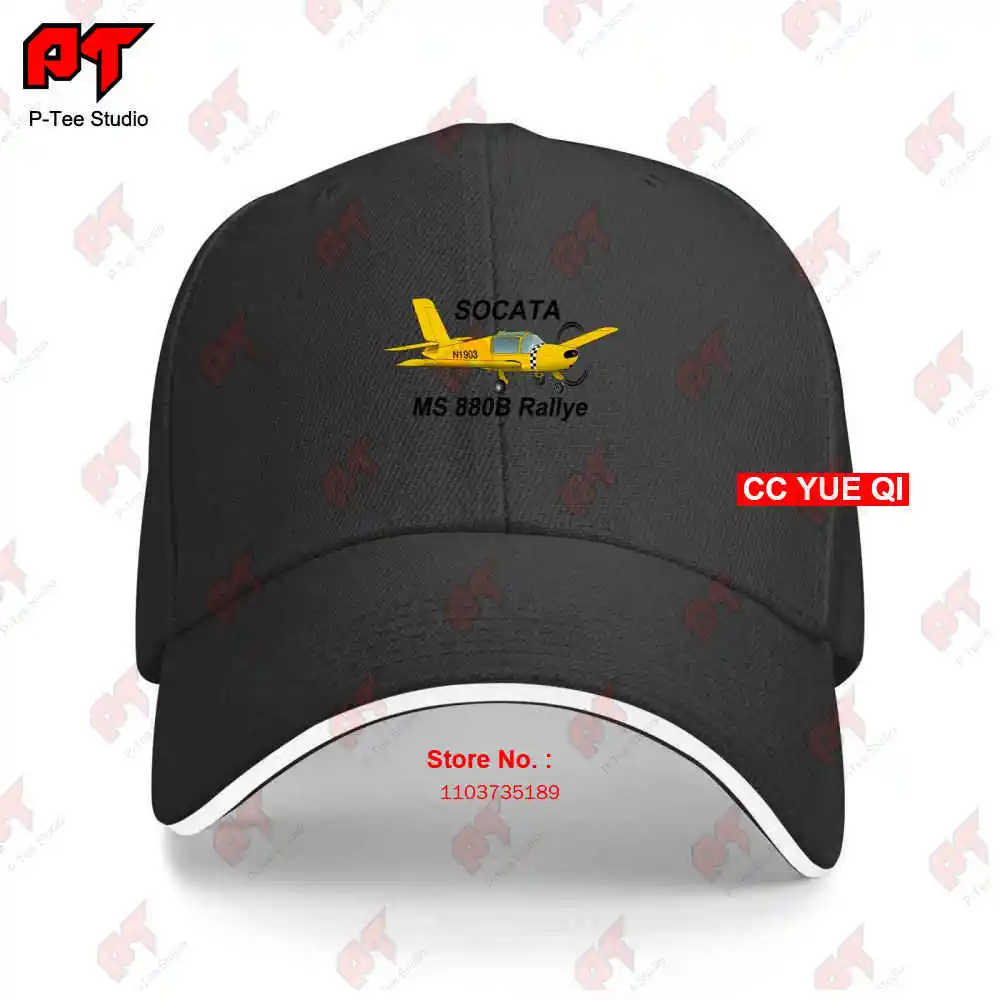 Socata Morane Saulnier Rallye Minerva Airplane Baseball Caps Truck Cap 8QE5