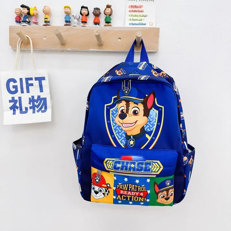 PAW Patrol Original Backpack Skye Chase Schoolbag Anime Figure Boys Girls Puppy Patrol Doll Cute Cartoon for Children Toys Gifts