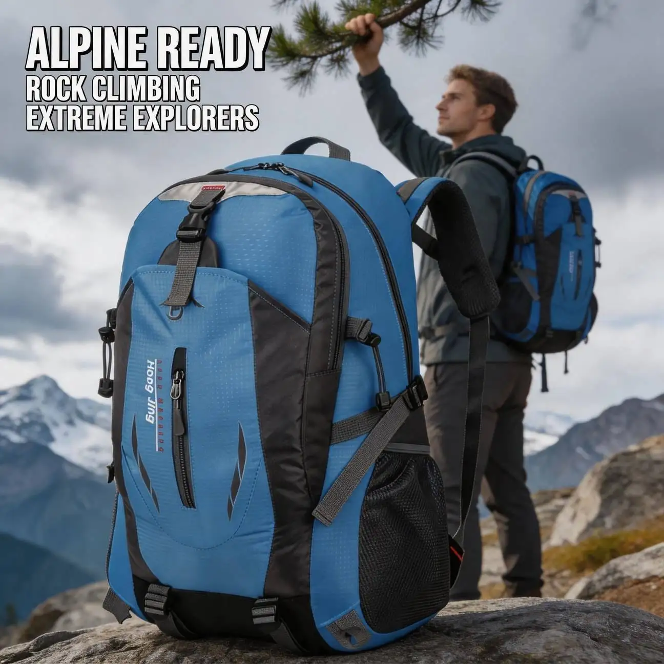 Hot Sale Simple Backpack Daily Commute Outdoor Travel With Laptop Compartment Space Saving