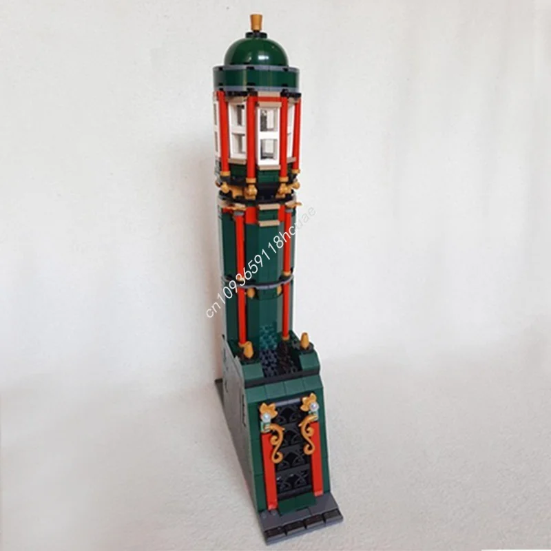 990pcs MOC Emerald Emporium Modulair Modelbouw Speelgoedblokken Architectuur Kerstcadeaus Monteren Idee Onderwijs Verjaardag