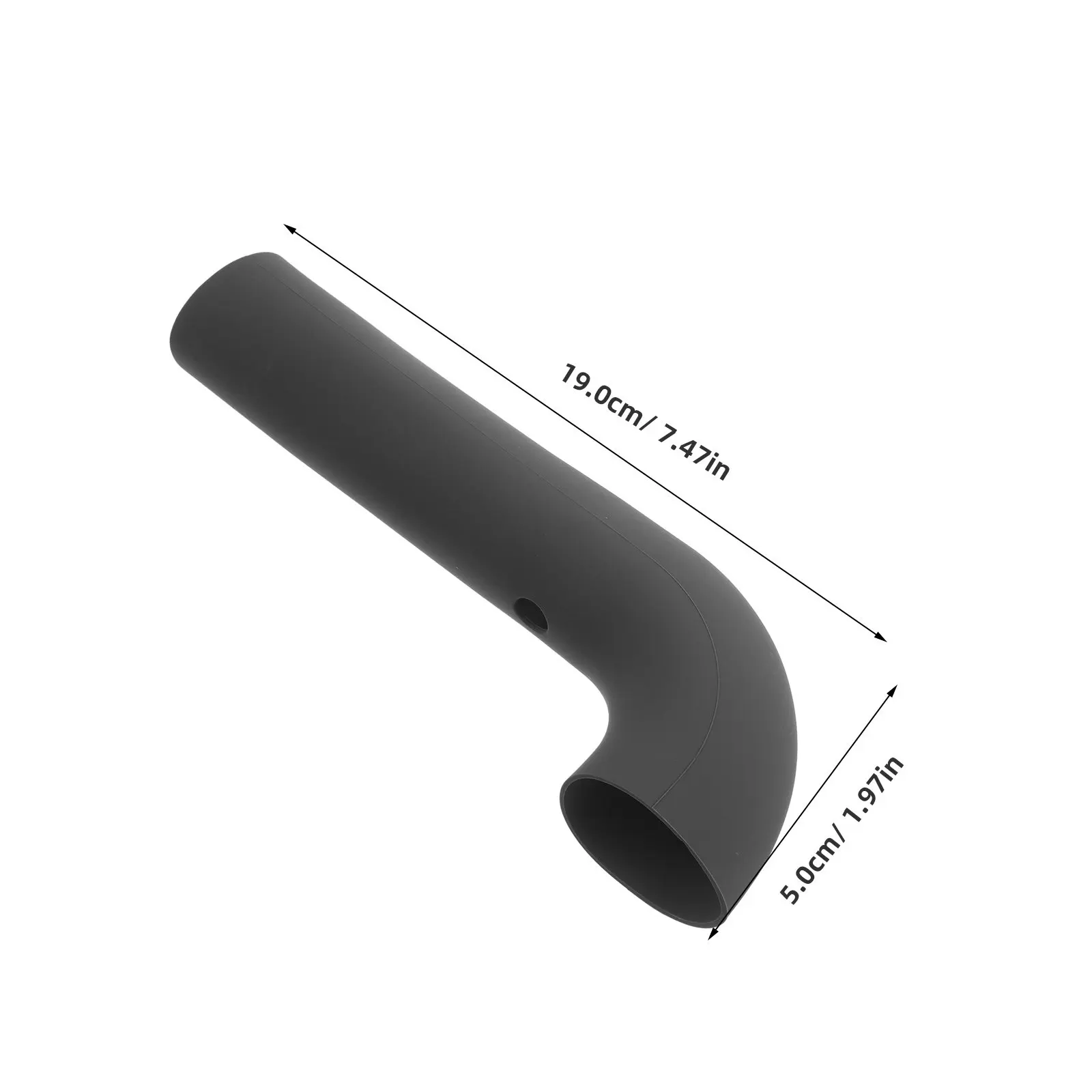 Silicone Hair Dryer Cover Grey Anti Slip Heat Resistant Ultra-Thin Protective Sleeve Grip Cover Hair Tool Wrap Blow Dryer Guard