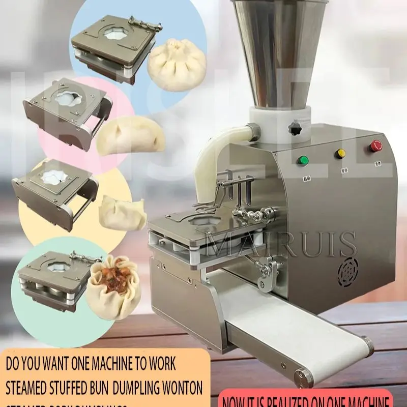 Mesin pembuat Empanada Desktop listrik, mesin pembuat roti kukus kecil