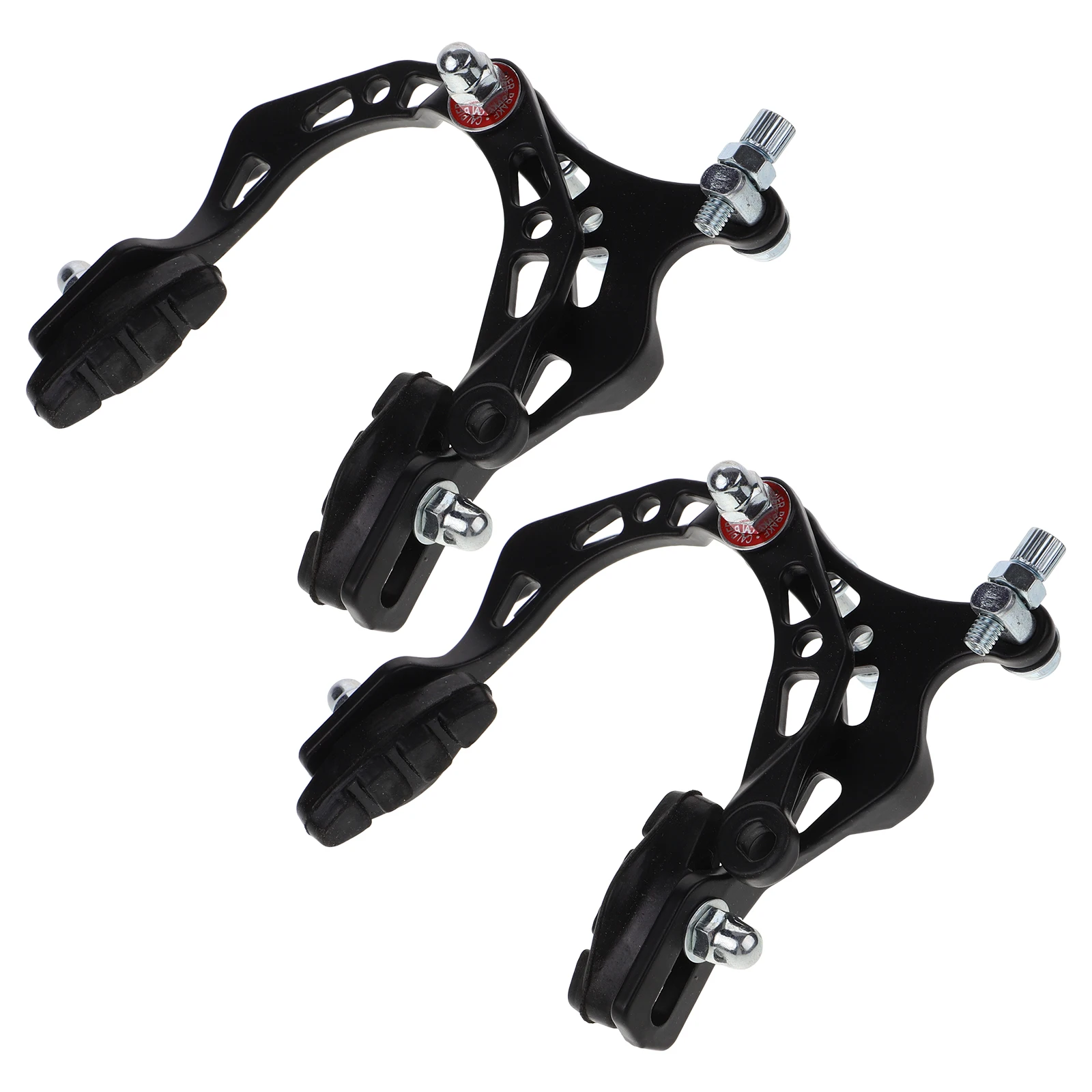 

2pcs Aluminum Alloy Bike Brake Calipers Set For Mountain Bicycle Front Rear Disc Brakes Replacement Durable Sensitive Silent