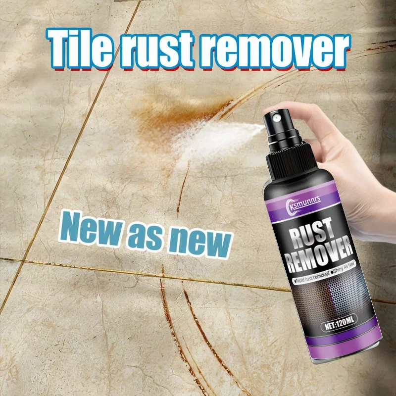 Tile Rust Remover - Powerful Iron and Rust Removal for Ceramic and Stone Floors and Walls, Safe for Grout Lines, and a Fast-Acti