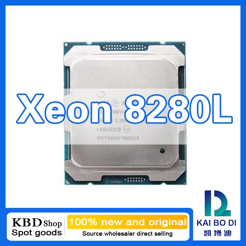 Xeon Platinum 8280L Platinum CPU 28  Cores 56 Threads 2.70GHz 100%NEW and ORIGINAL CPU Central Processor Unit