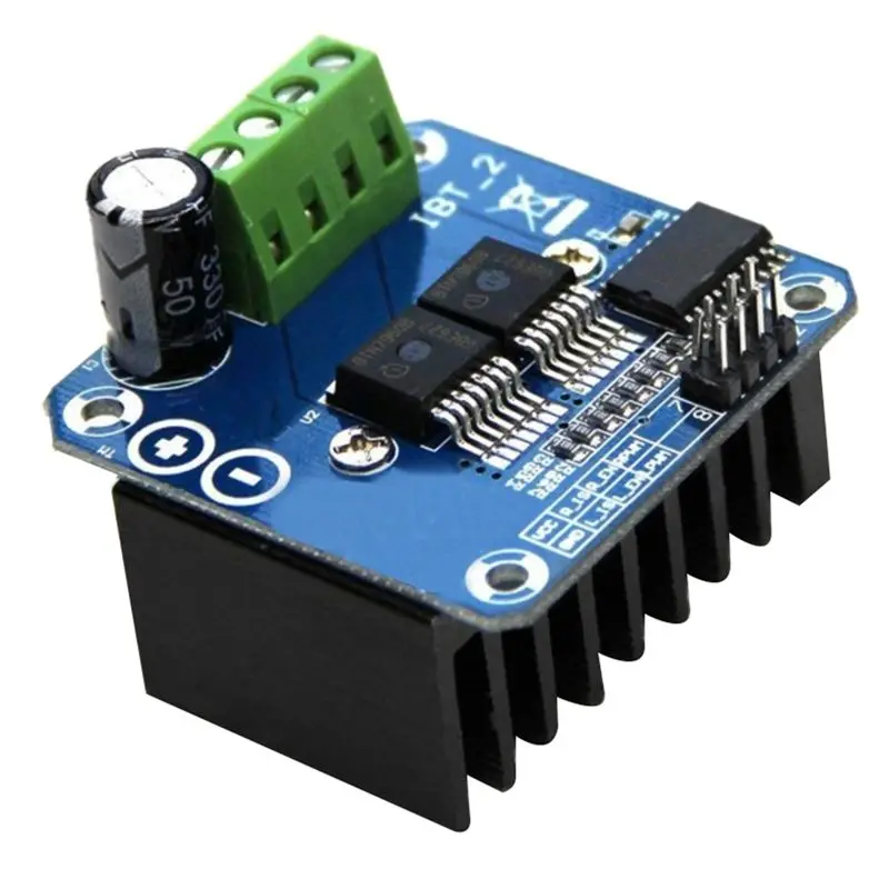 Leading-5X BTS7960 43A High Power Motor Driver Module/Smart Car Driver Module For Arduino Current Limit