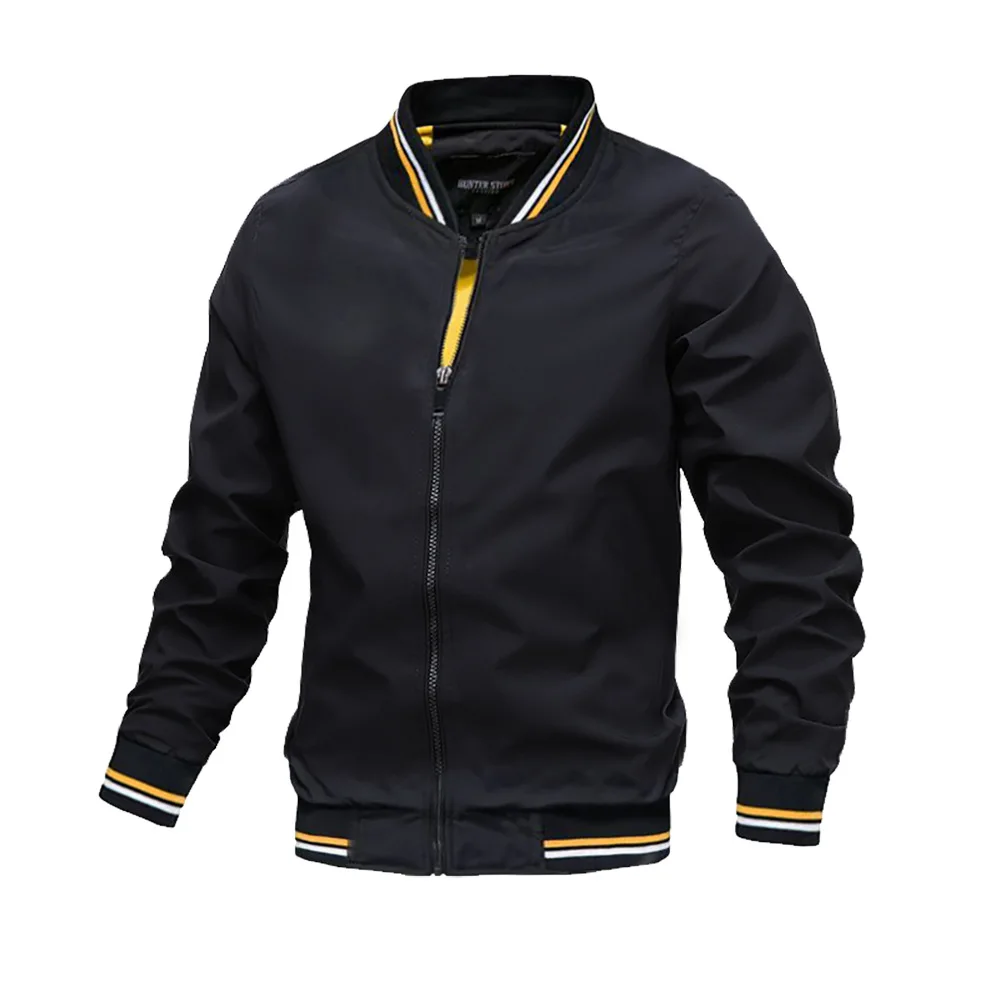 

New Autumn/Winter Euro-Style Men's Casual Sports Jacket — Trendy & Versatile Fashion Outerwear
