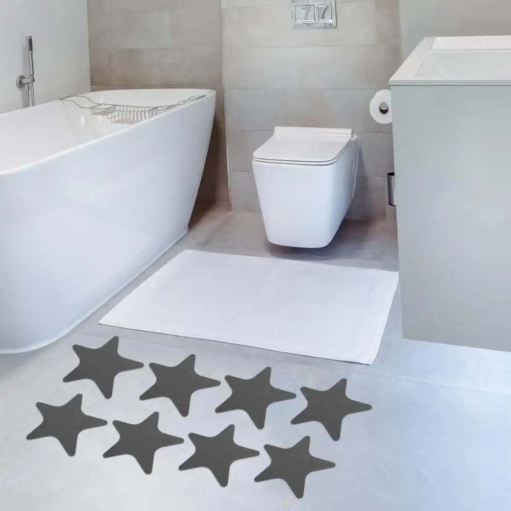 ملصقات مضادة للانزلاق للأرضيات وملصقات أمان لحمام السباحة وملصقات مضادة للانزلاق على شكل نجمة لسلامة حوض الاستحمام للحمام #3