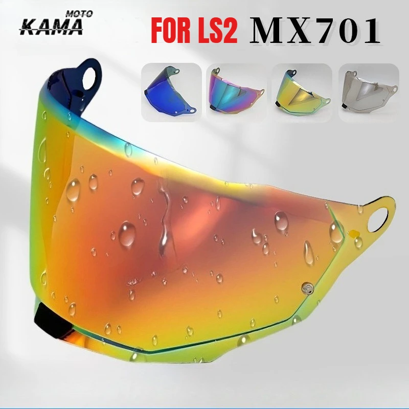 For LS2 MX701 EXPLORER C Motocross Detachable Rally Off-road Motorcyle Helmet Original Replacement Visors Extra Shield Lens