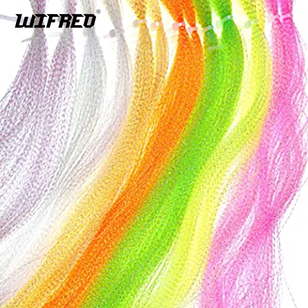 Tachuelas Wifreo Tinsel UV – Fluorescentes para pesca marrana - imagen 2