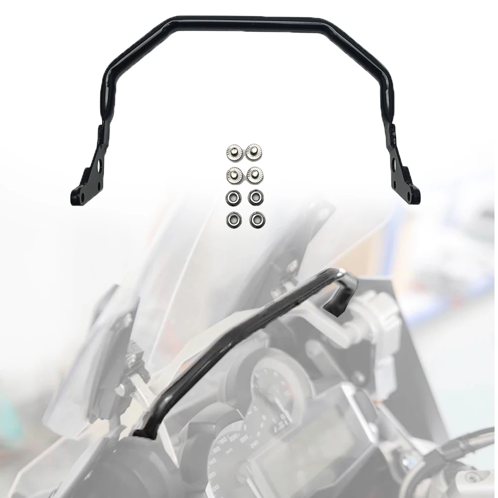 Motorcycle Parts Extension Crossbar Bracket Extender Lengthen Mount Phone GPS Holder For BMW R1200GS R1250GS ADV