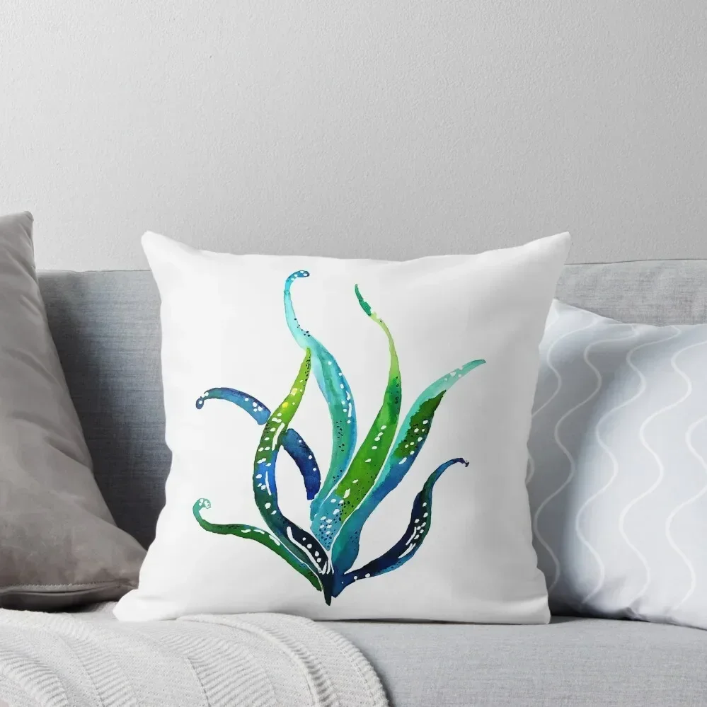 

Coastal Seaweed Throw Throw Pillow luxury home accessories Pillow Cases Decorative Custom Cushion Photo pillow