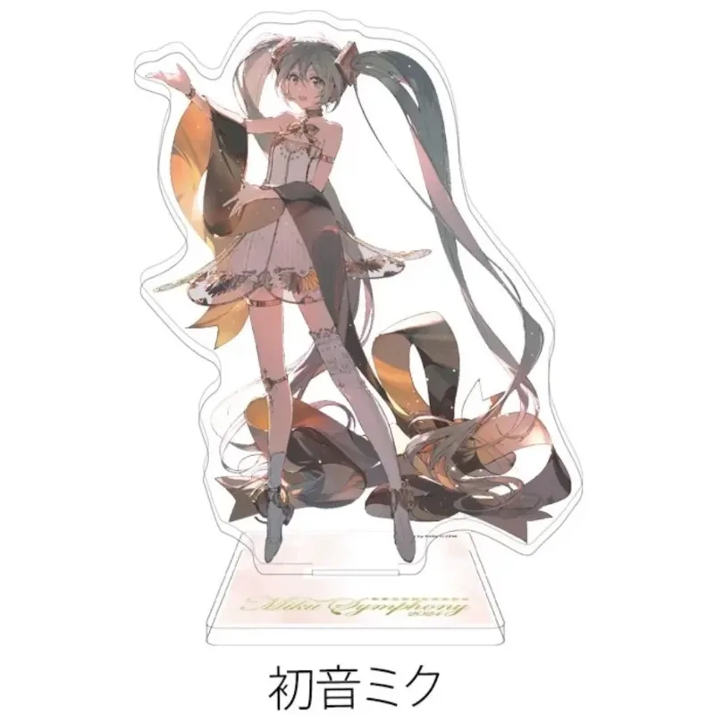 Piapro Characters Acrylic Stand Figure Hatsune Miku Kagamine Rin Anime Peripheral Cute Cartoon Originality Desktop Ornament New