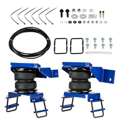 Air Helper Spring Bag Lines Suspension Level Kit for Ford F250 F350 4WD 99-07 Rear Air Spring Leveling Kit