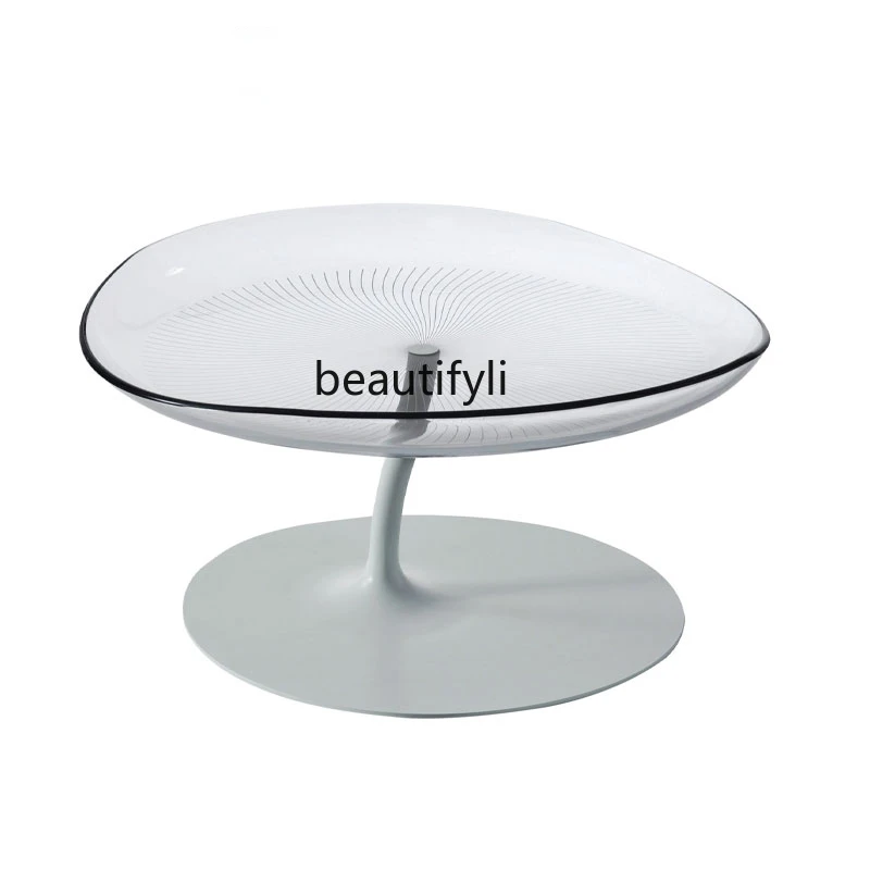 

yj Nordic Minimalism Creative Fashion Small Tea Table Mushroom Shape Corner Table Acrylic Side Table