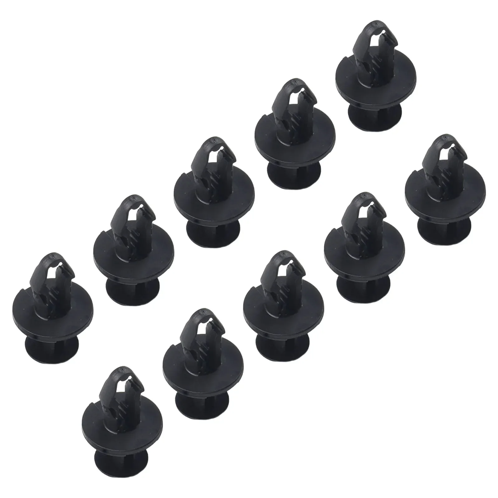 Car Clips Undertray Rivets Car Accessories 1128034-00-B 20pcs/set Black ABS Fit Into 8mm Hole Push Pull High Quality