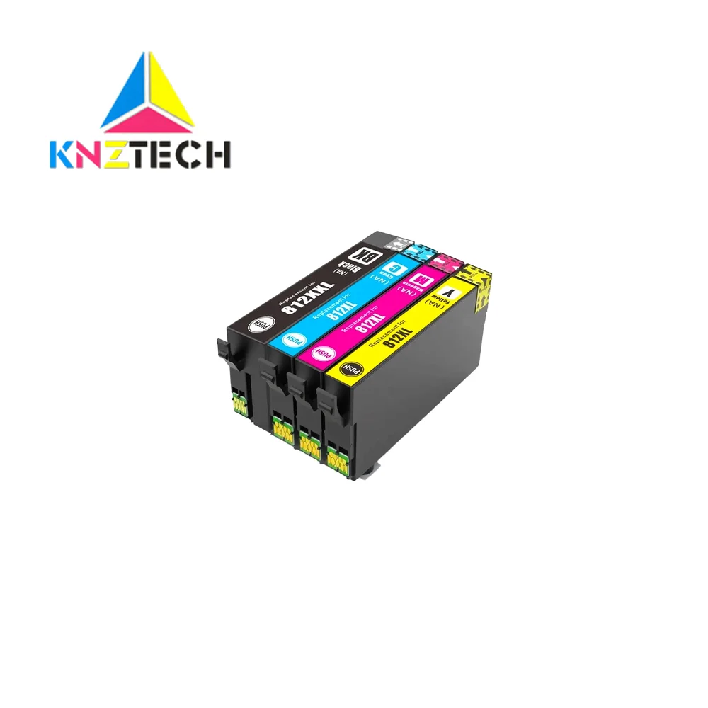 T812 XL ink cartridge 812XL 812 Printer compatible for Epson WorkForce EC-C7000 WF-7820 / WF-784